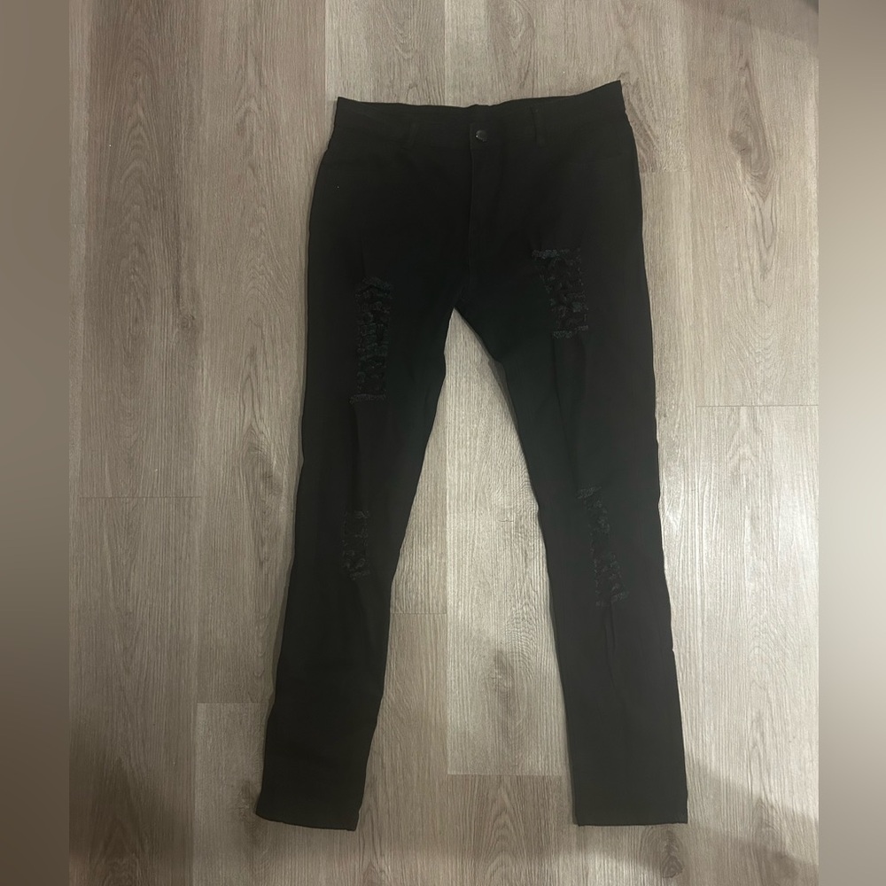 Skinny Jeans Black Men